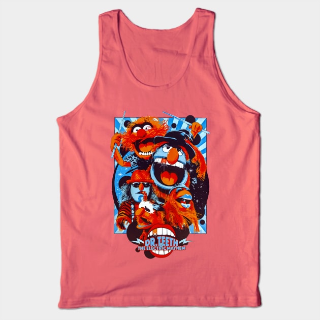 smile dr teeth and friends Tank Top by gokilshop